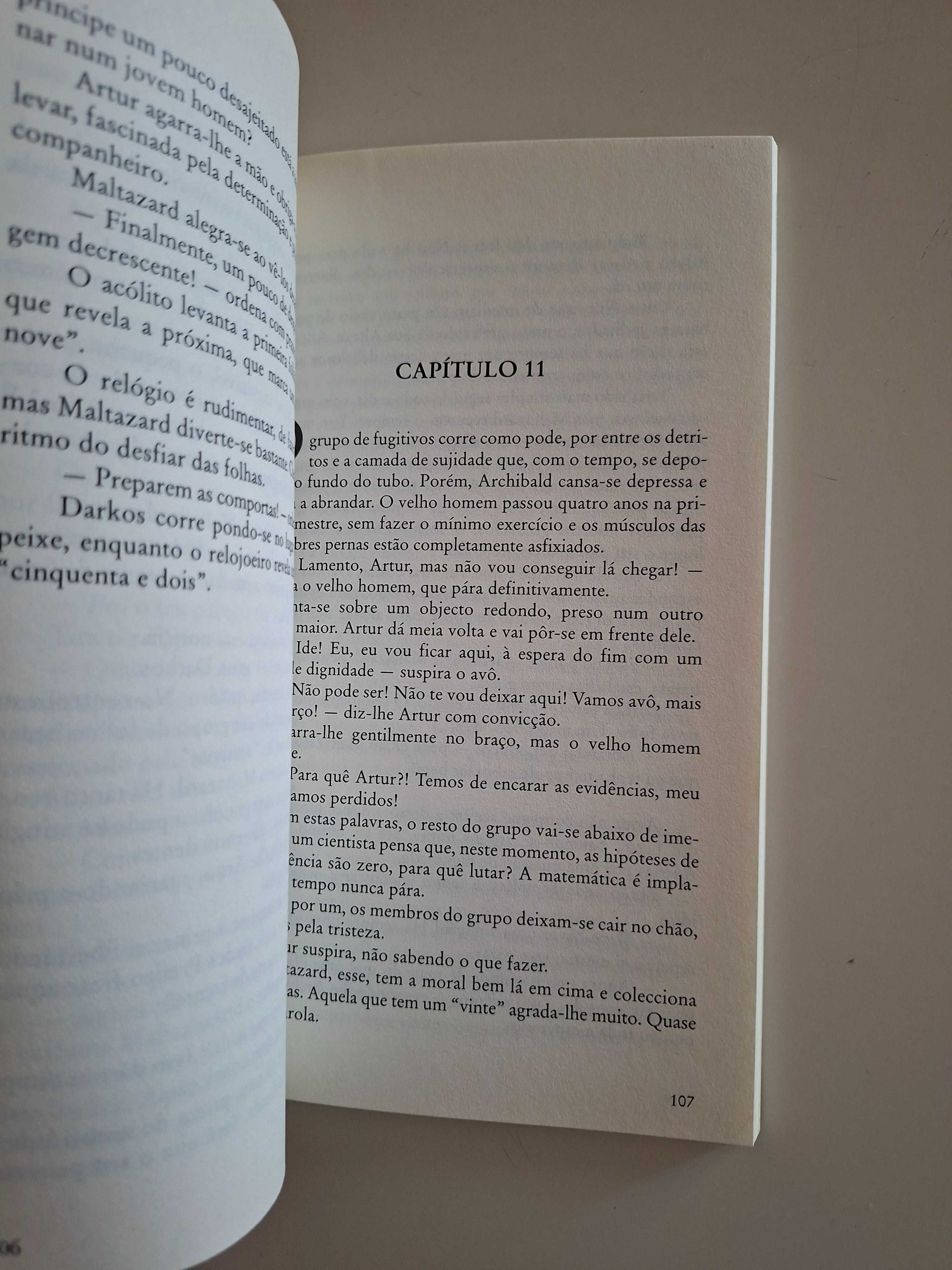 3 livros Artur - Luc Besson