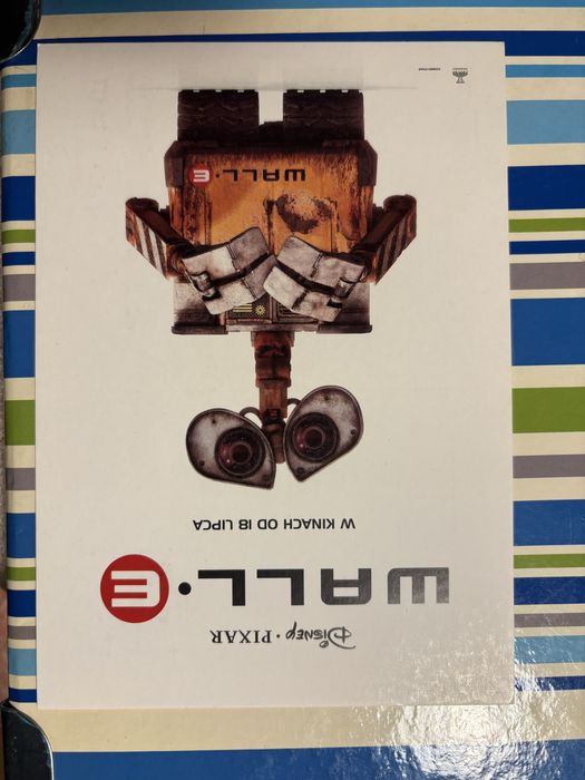 Pocztowka Disney Pixar plakat Wall-E