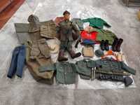 Action Man Palitoy dos anos 50 e conjunto de roupas