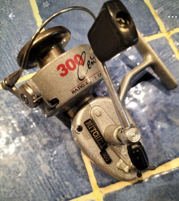 Carretos pesca mitchell antigos de colecão