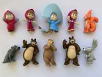 Серия игрушек из киндер сюрприза Маша и Медведь - 1 (2012-2013)