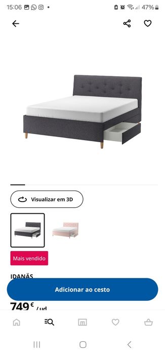 Vendo cama de casal . Muito bom estado