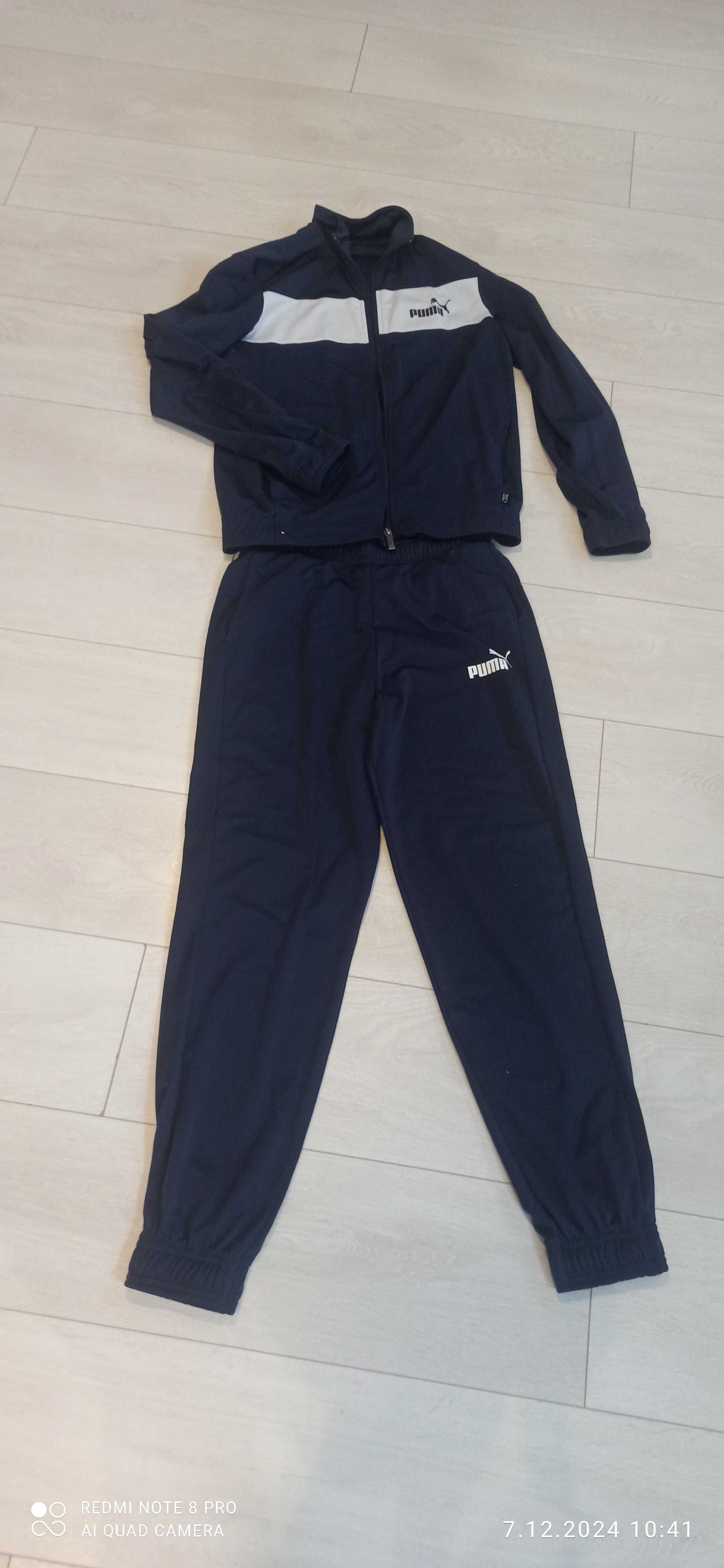 Dresy Granatowe Puma rozmiar 164