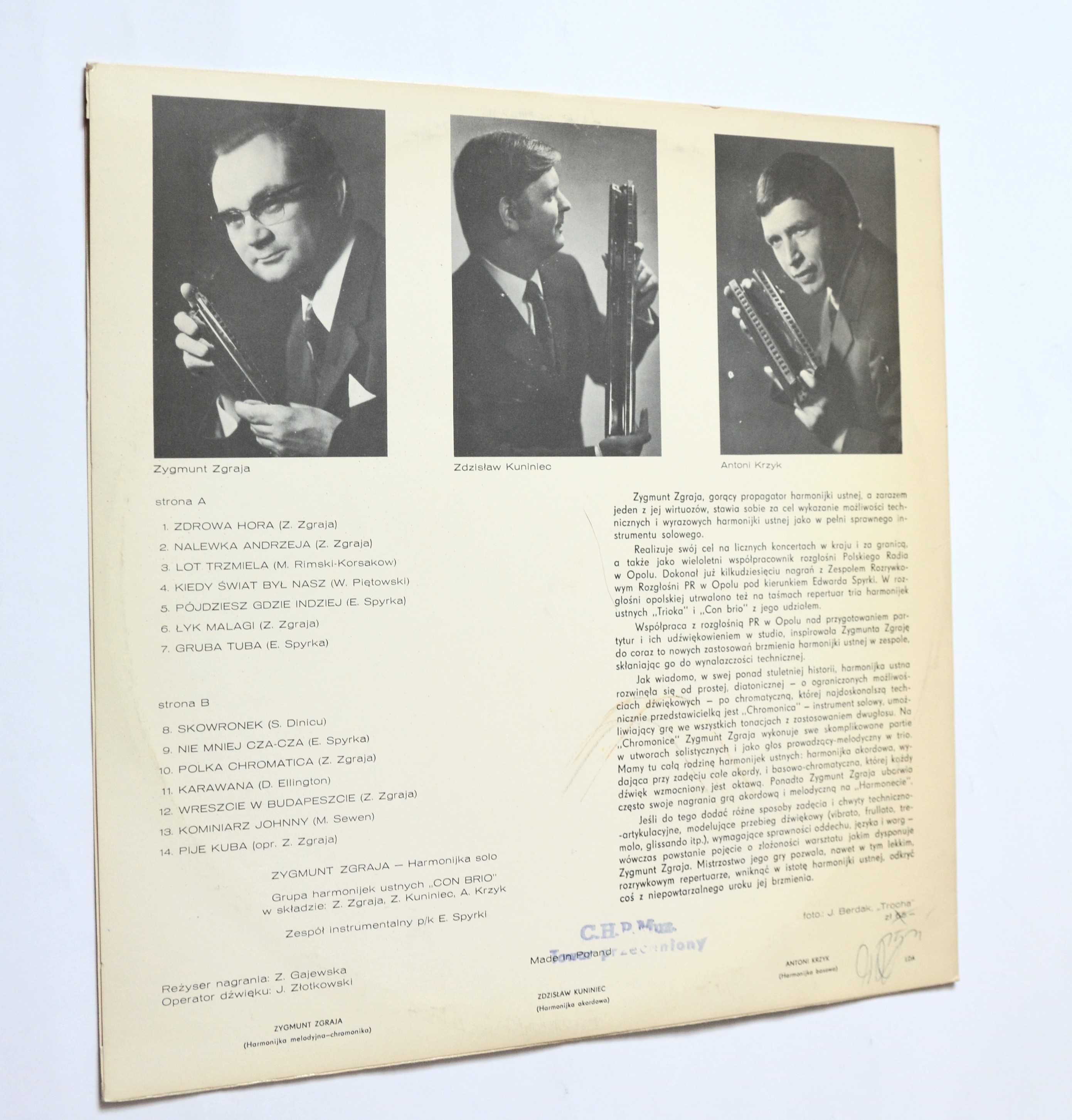 Zygmunt Zgraja - Zygmunt Zgraja (Winyl)