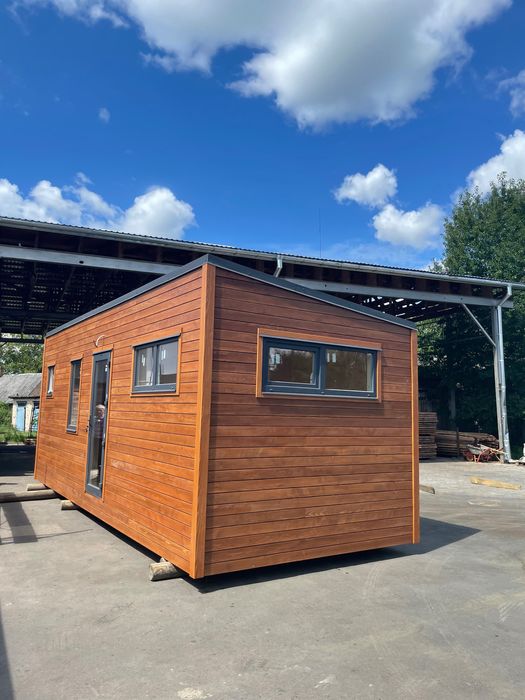 Модульний будинок, мобільний будинок, будинок на колесах, tiny house.