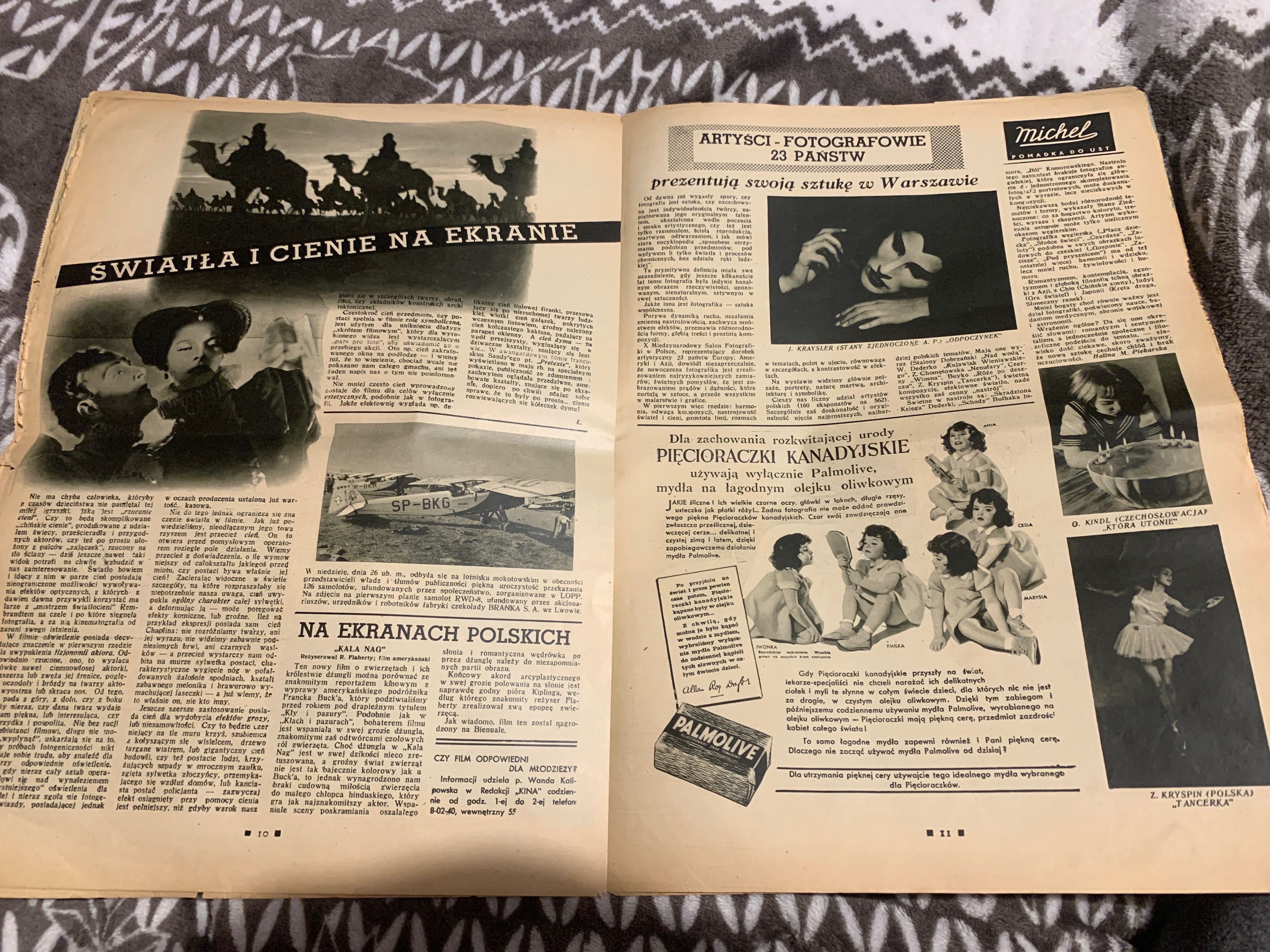 Tygodnik Kino rocznik 1937 antyk