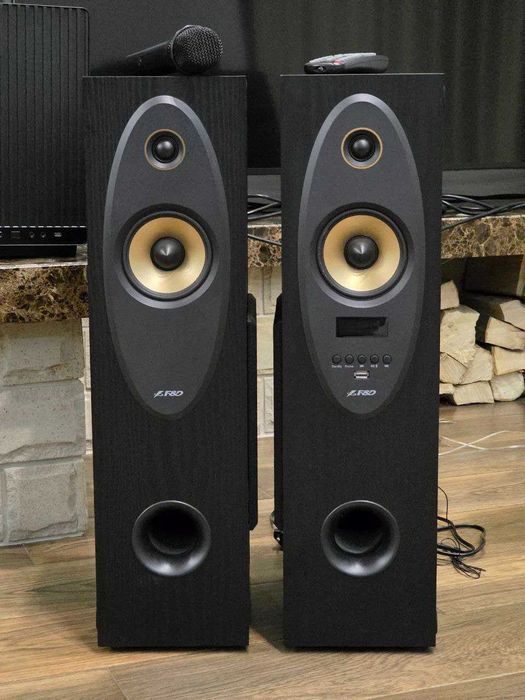 Мультимедійна акустика 80 (2х40) Вт - F&D T-35X Black