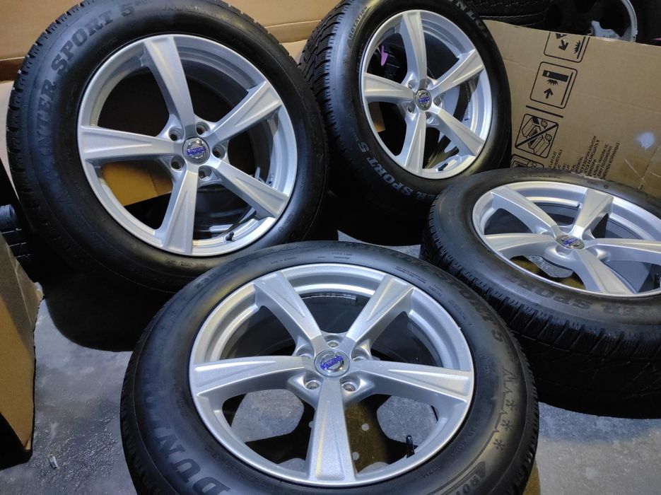 Koła ZIMOWE R18 5x108 VOLVO XC60 XC70 XC90 235/60/18 felgi 8jx18 ET42