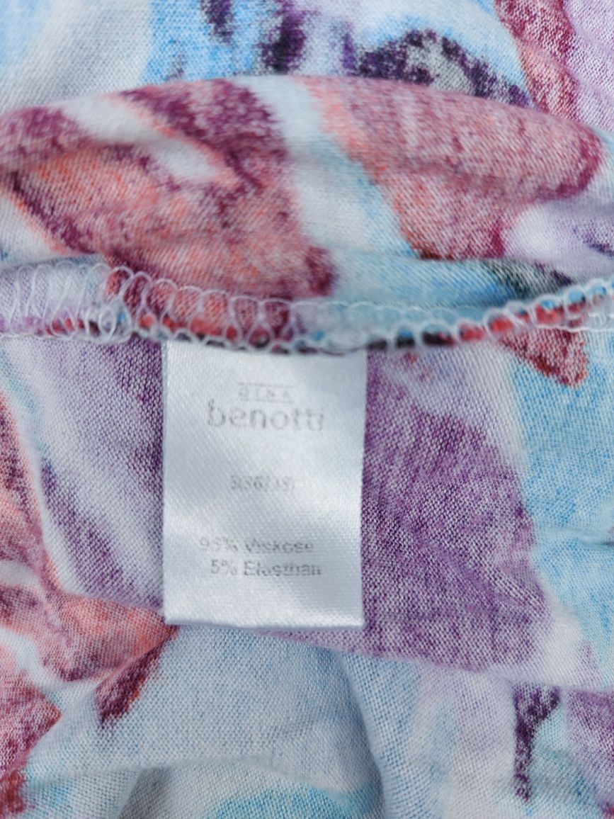 Bluzka damska kolorowa rozmiar 36/38 firma GINA BENOTTI