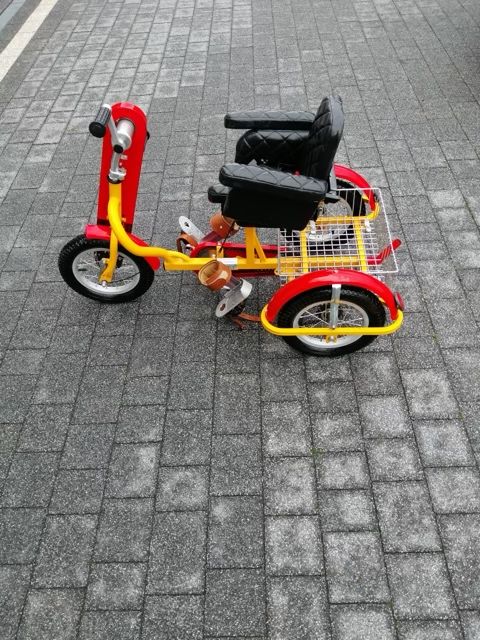 Rowerek rower rehabilitacyjny trojkolowy