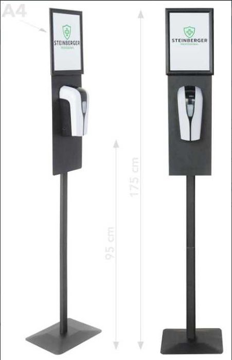 Stacja do dezynfekcji rąk bezdotykowa - METEOR 1000 ml