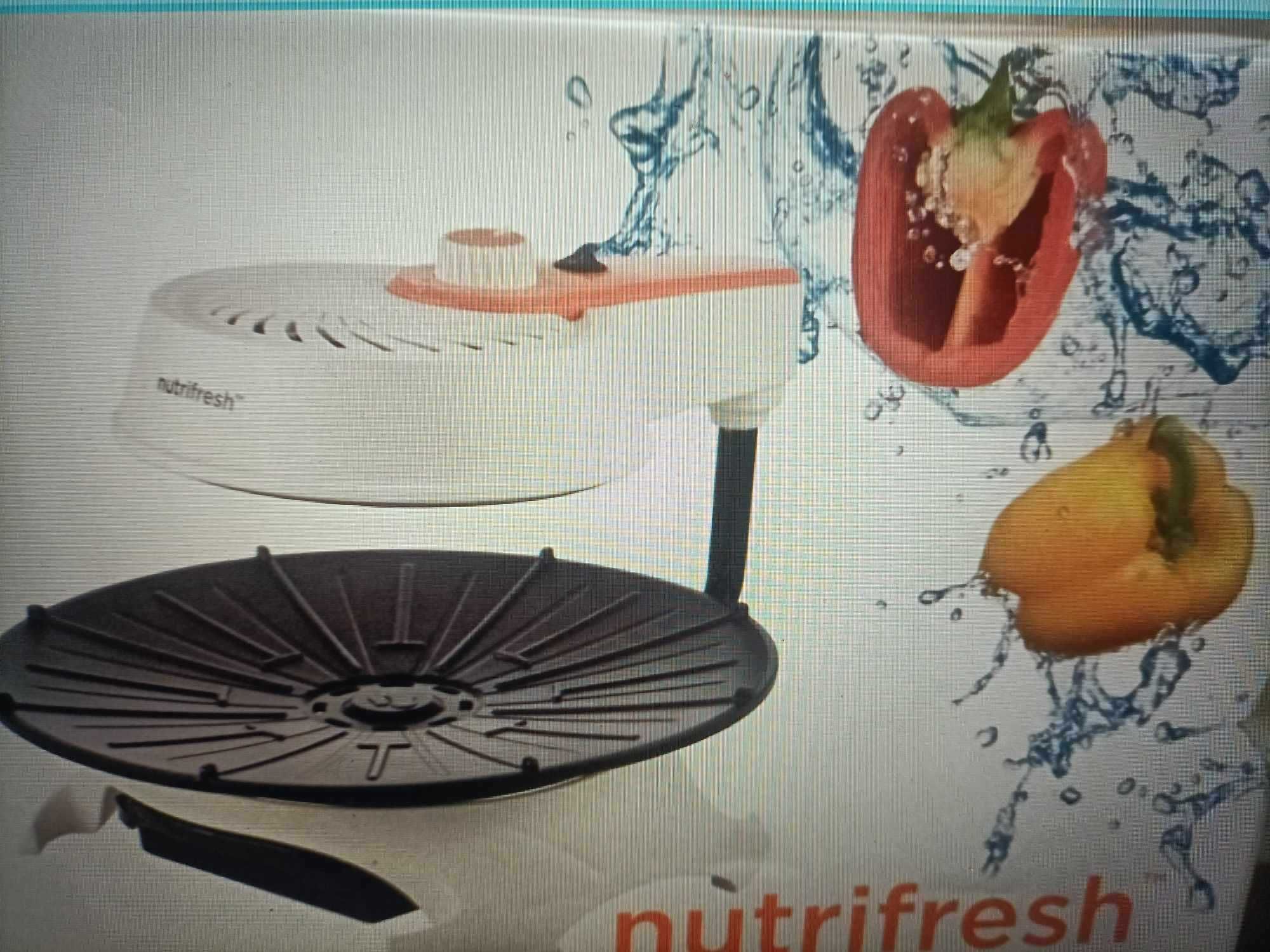 Grill stołowy NUTRIFRESH, elektryczny, biały, 1500 W