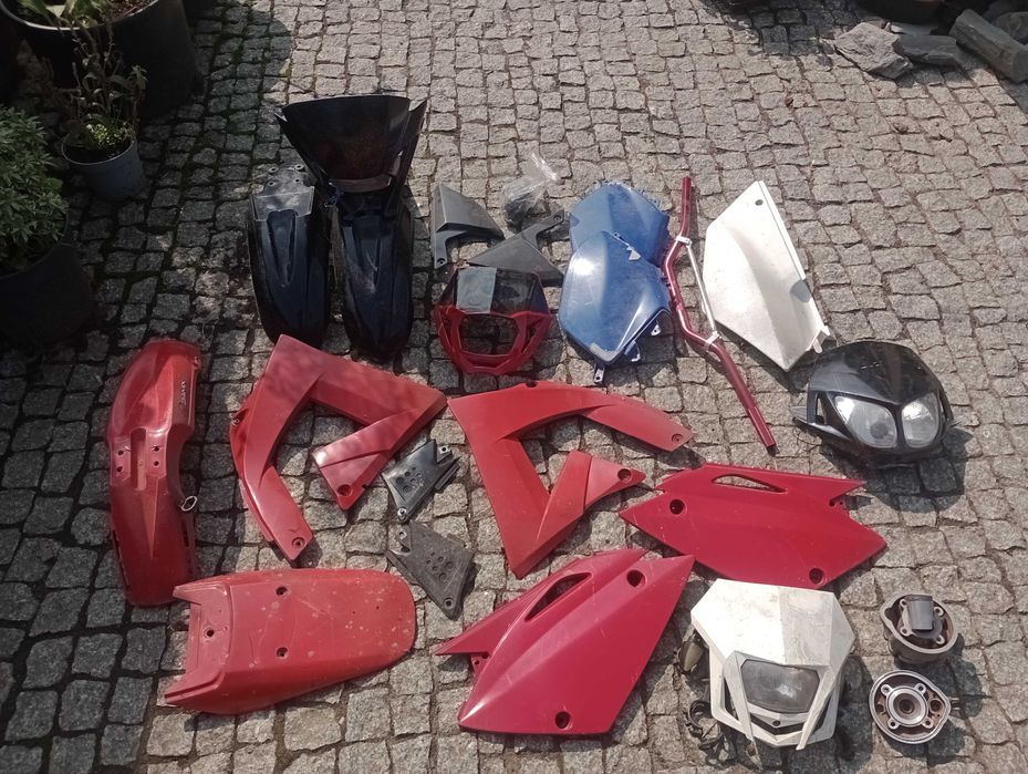 Pozostałości yamaha dt50 rieju mrx senda