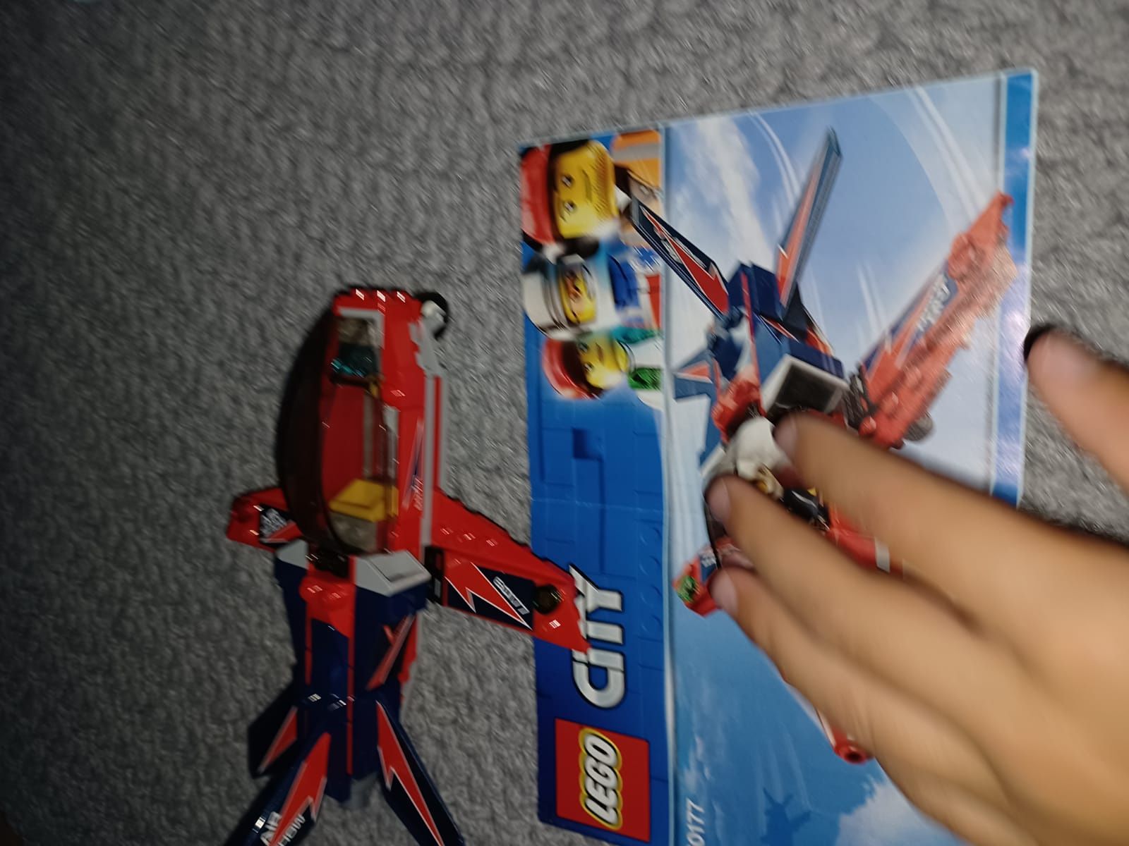 Zestaw Lego szybowiec