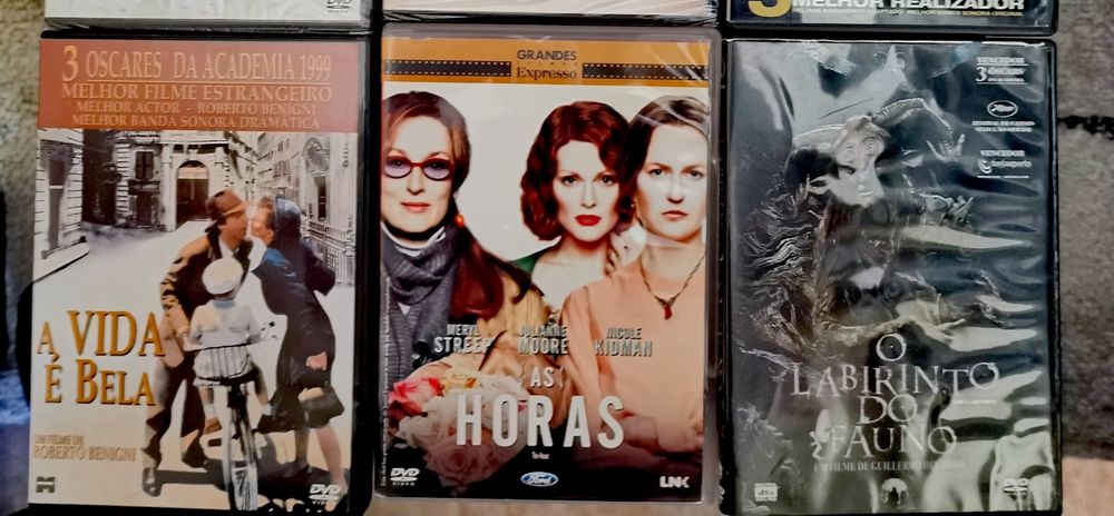 DVDs Filmes e Concertos 5 €