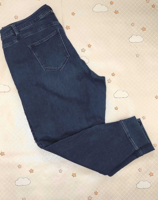 Жіночі джинси джогери р.54\18 regulari сині низ на блискавці Jogger