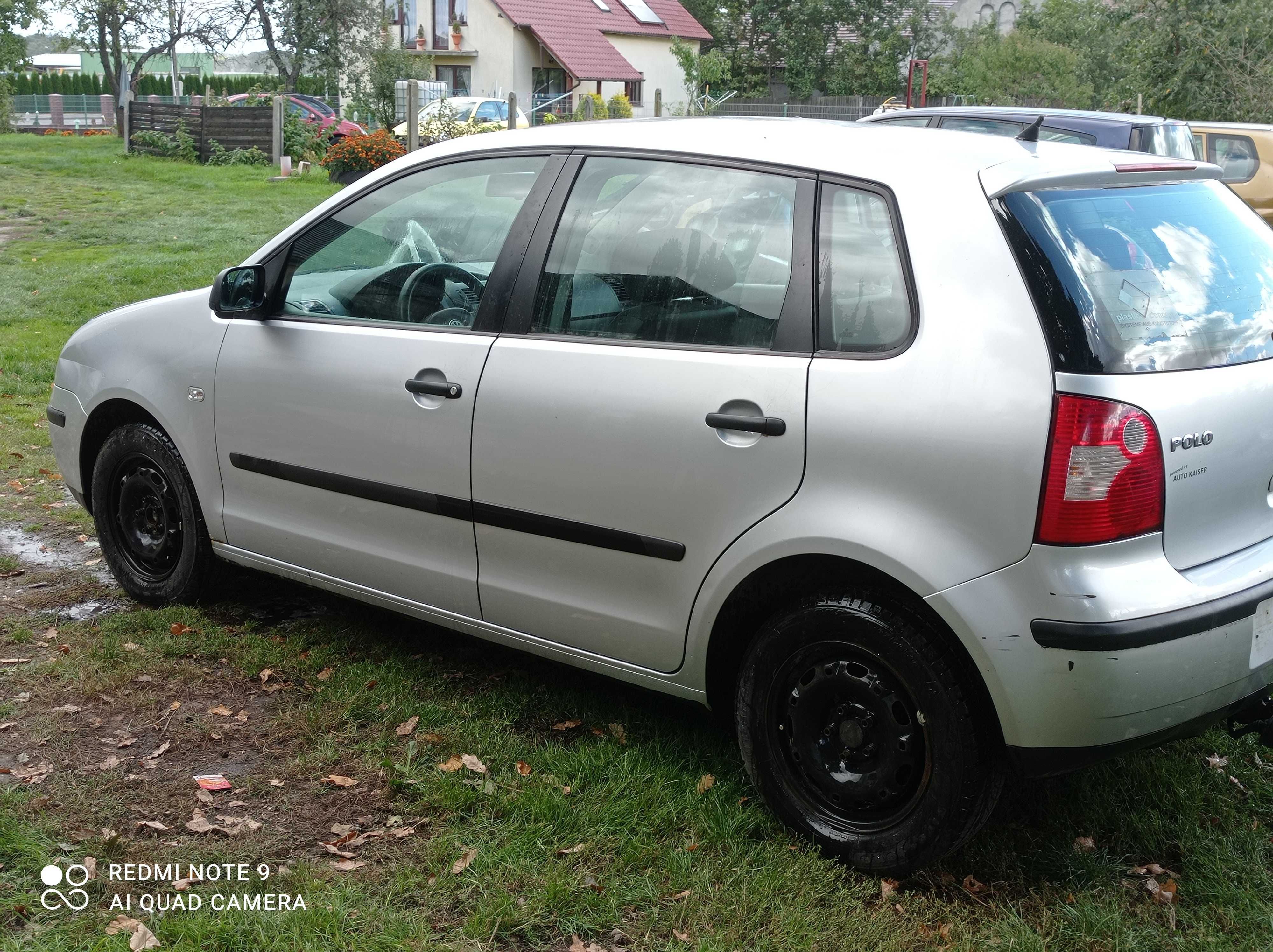 vw polo 9n la7w maska błotnik zderzaki drzwi pas przód klapa tył lampy