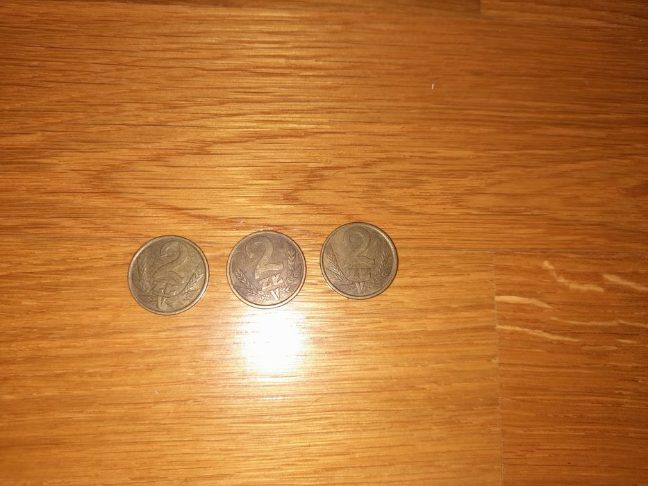 Monety kolekcjonerskie, monety 2 zł 1980, 1981, 1982, 1983, monety PRL