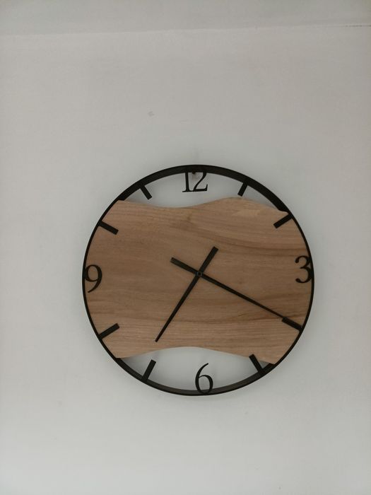 Zegar ścienny w stylu loft 50 cm