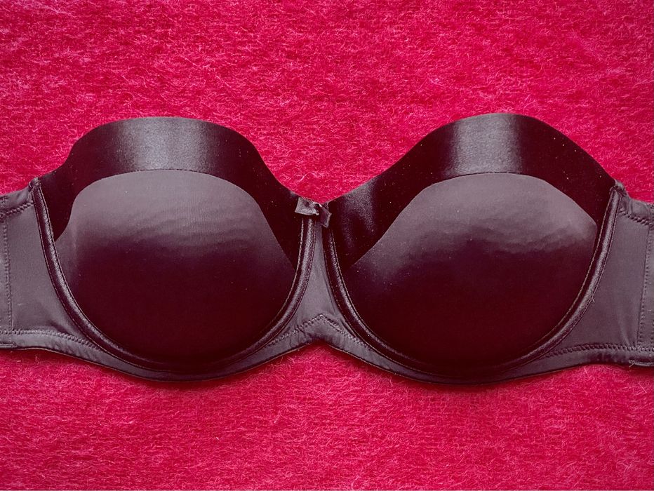 Бюстгальтер на косточках. NEXT. . Чёрное нижнее белье. Бра.