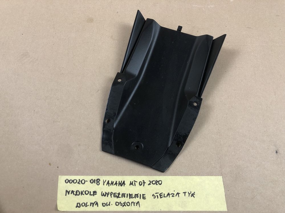 Yamaha MT07 Nadkole Wypełnienie Stelaża Tył Dolna Owiewka Osłona