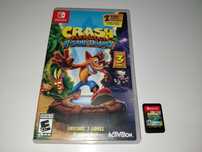 nintendo switch CRASH BANDICOOT N SANE TRILOGY 3 części 1,2,3 ang v2