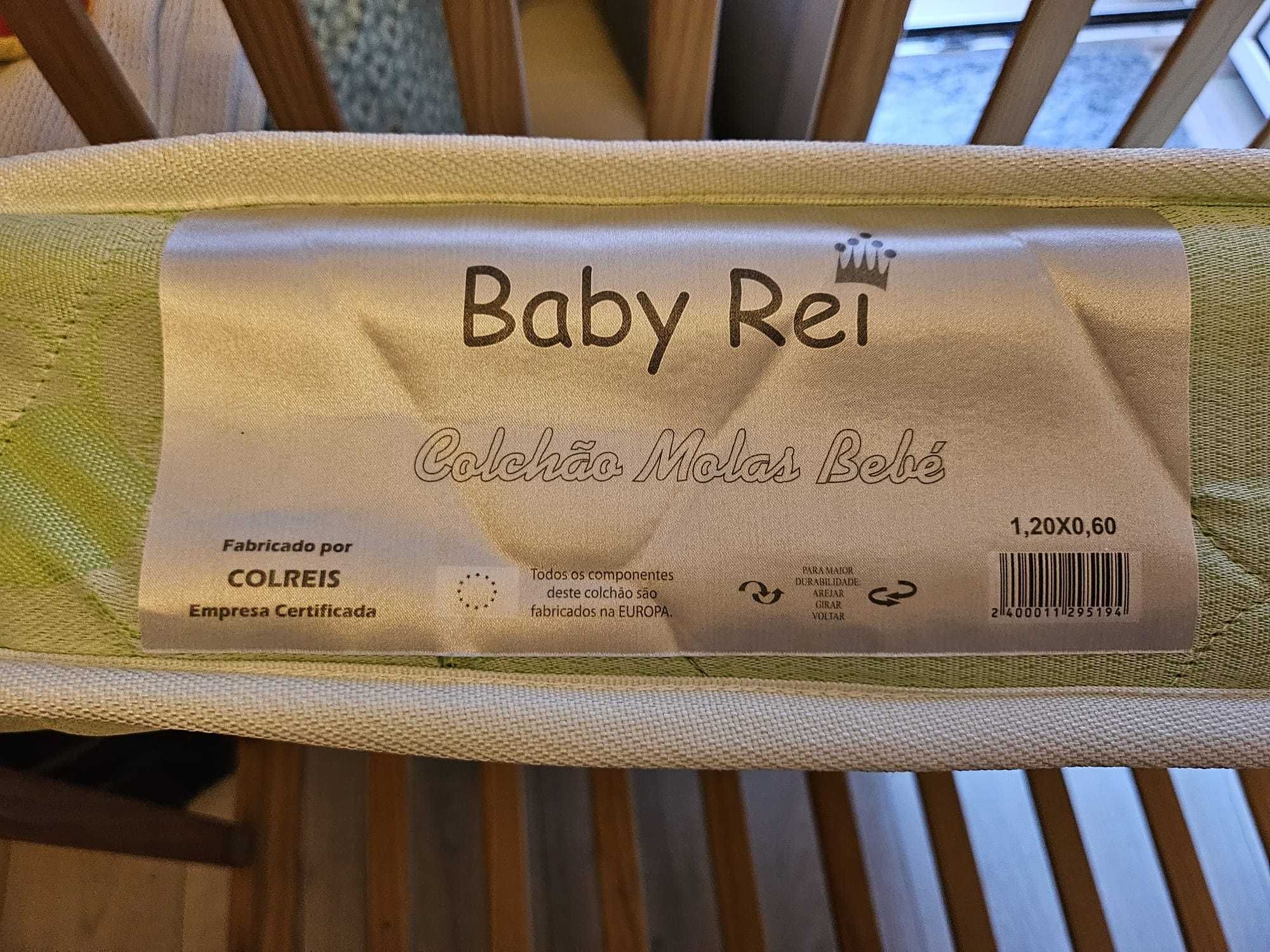 Berço e colchao - 120x60 - Crib and Mattress