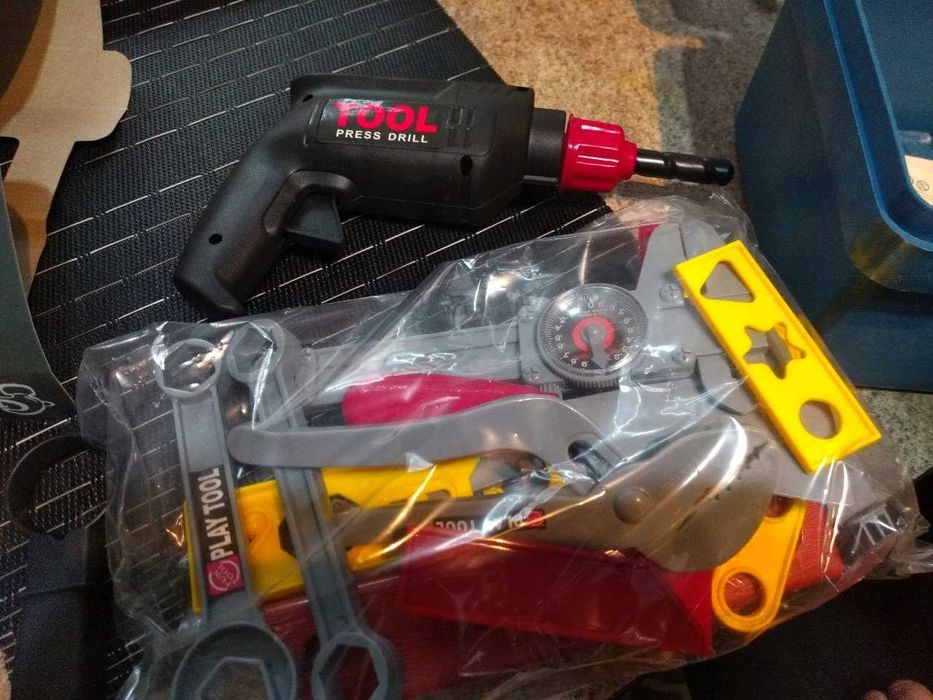 Mega Skrzynka z Narzędziami Dla Dziecka Majsterkowanie Walizka