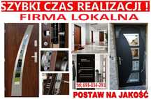 Drzwi ZEWNĘTRZNE z montażem , antywłamaniowe wejściowe METALOWE