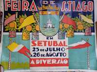 Cartaz das festas S. Tiago Setubal