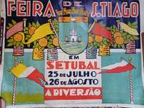 Cartaz das festas S. Tiago Setubal