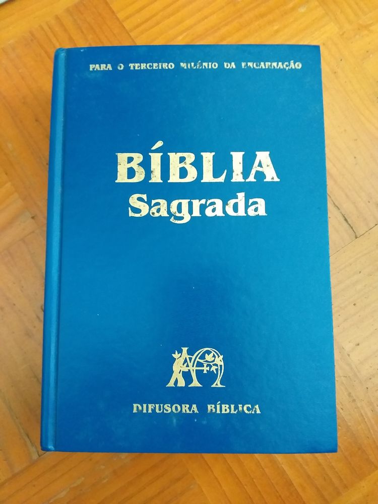 Biblia sagrada em bom estado de conservacao