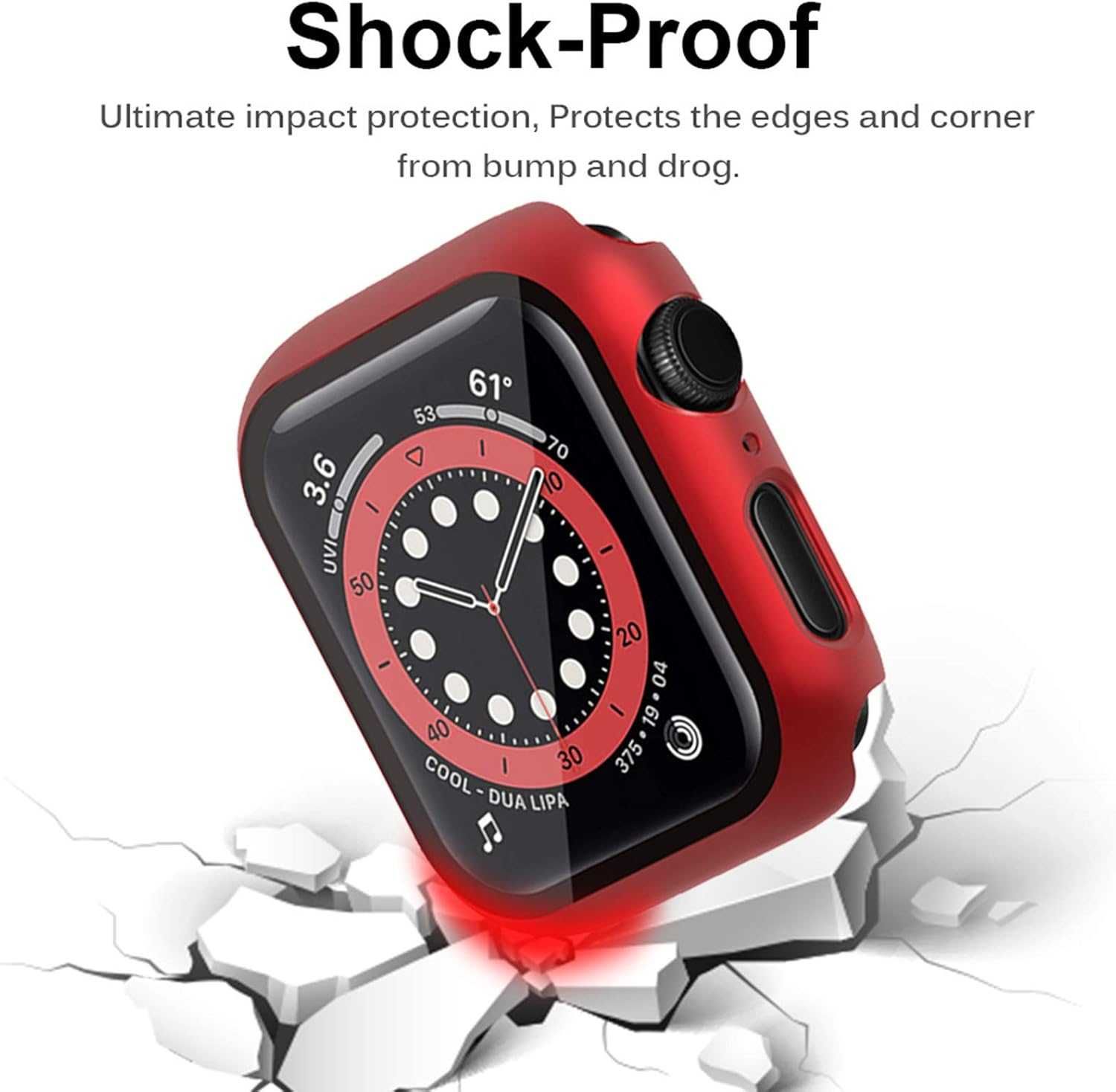 Miimall Etui do Apple Watch Series 8/7 45 mm