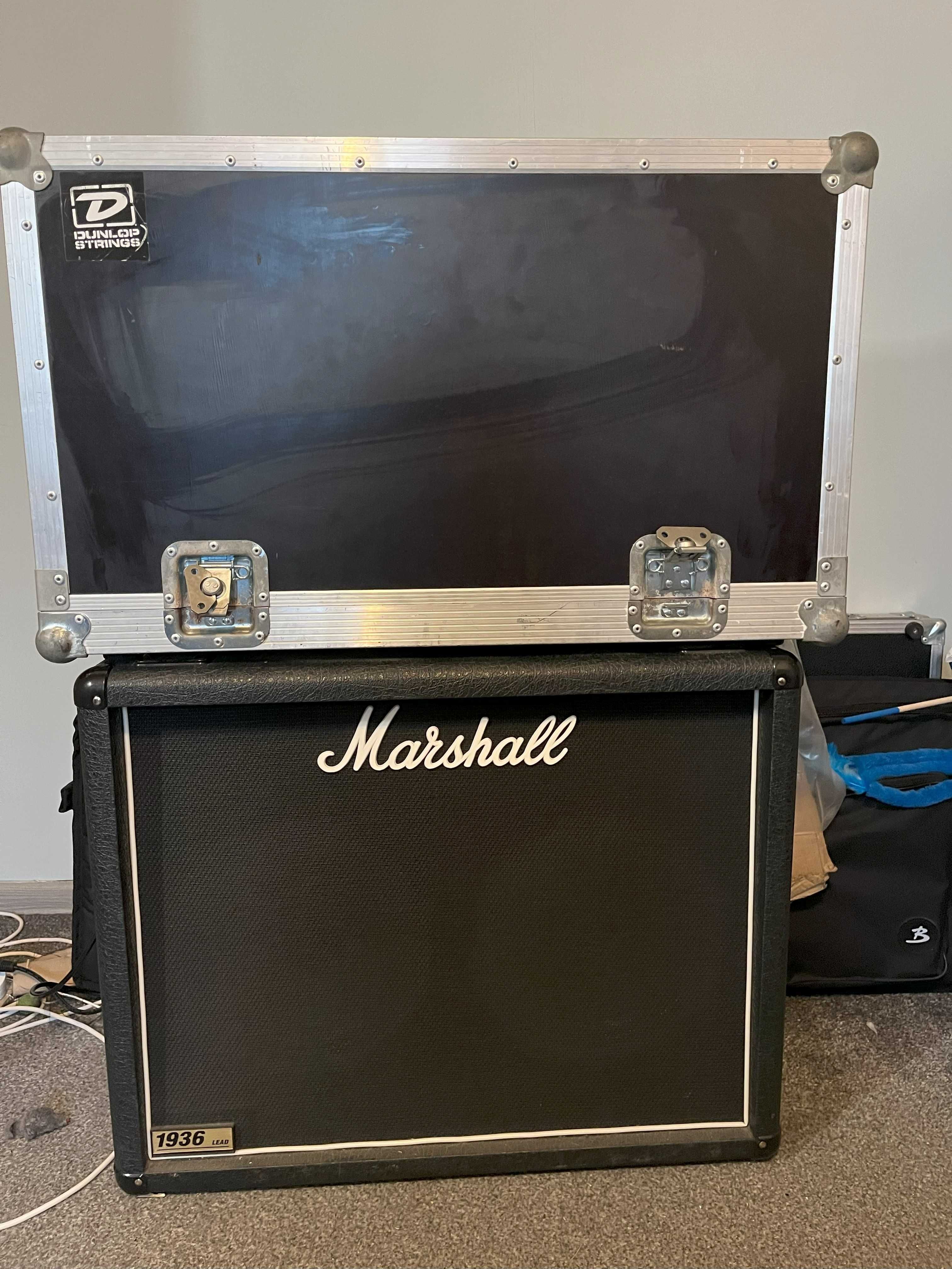 Marshall JVM205H + kolumna Marshall 1936 + CASE na wzmacniacz