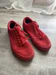 Czerwone sneakersy vans trampki