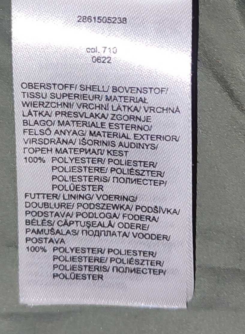 Piękna płaszcz pikowany puchowy zimowy Montego nowy
