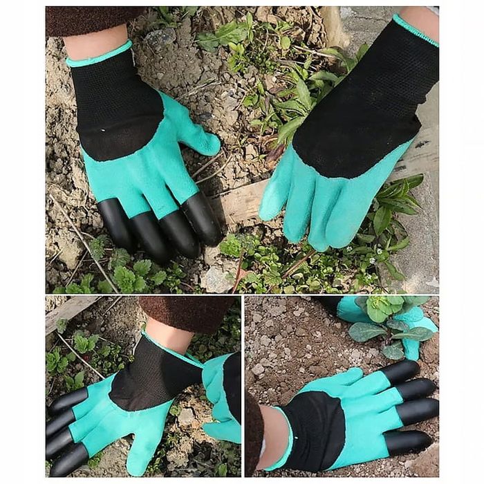 Rękawice Ogrodowe z Pazurami