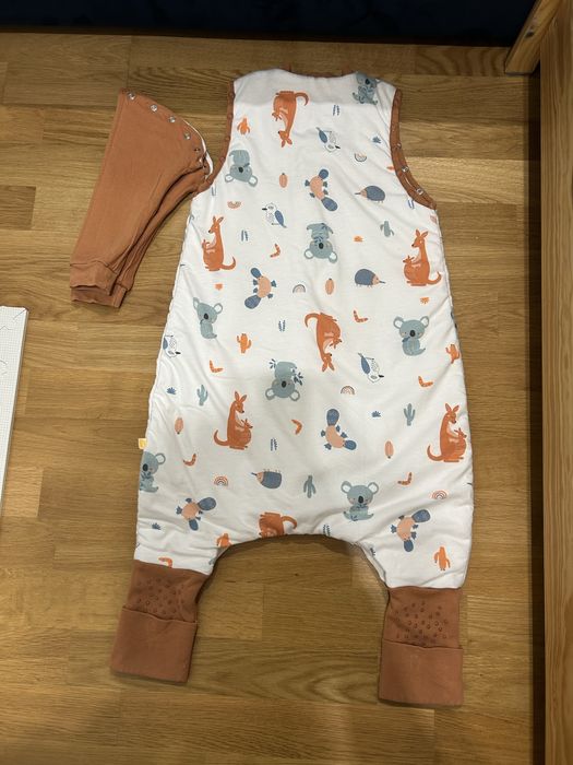 Śpiworek z nogawkami całoroczny 2.5 Tog Slumbersac
