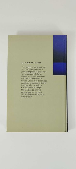 El dueño del secreto de Antonio Muños Molina