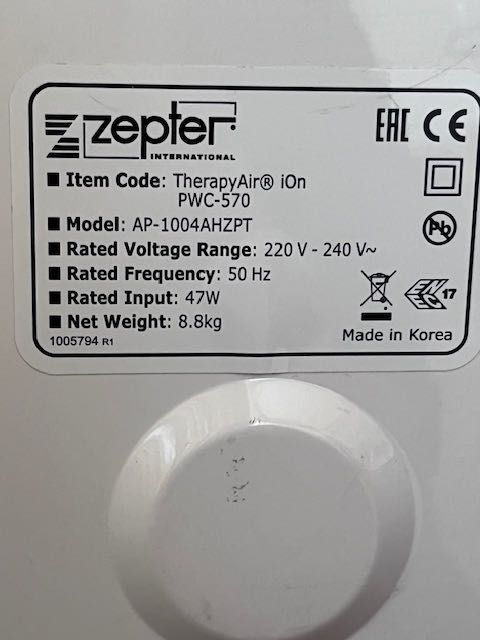 Oczyszczacz powietrza TherapyAir by Zepter