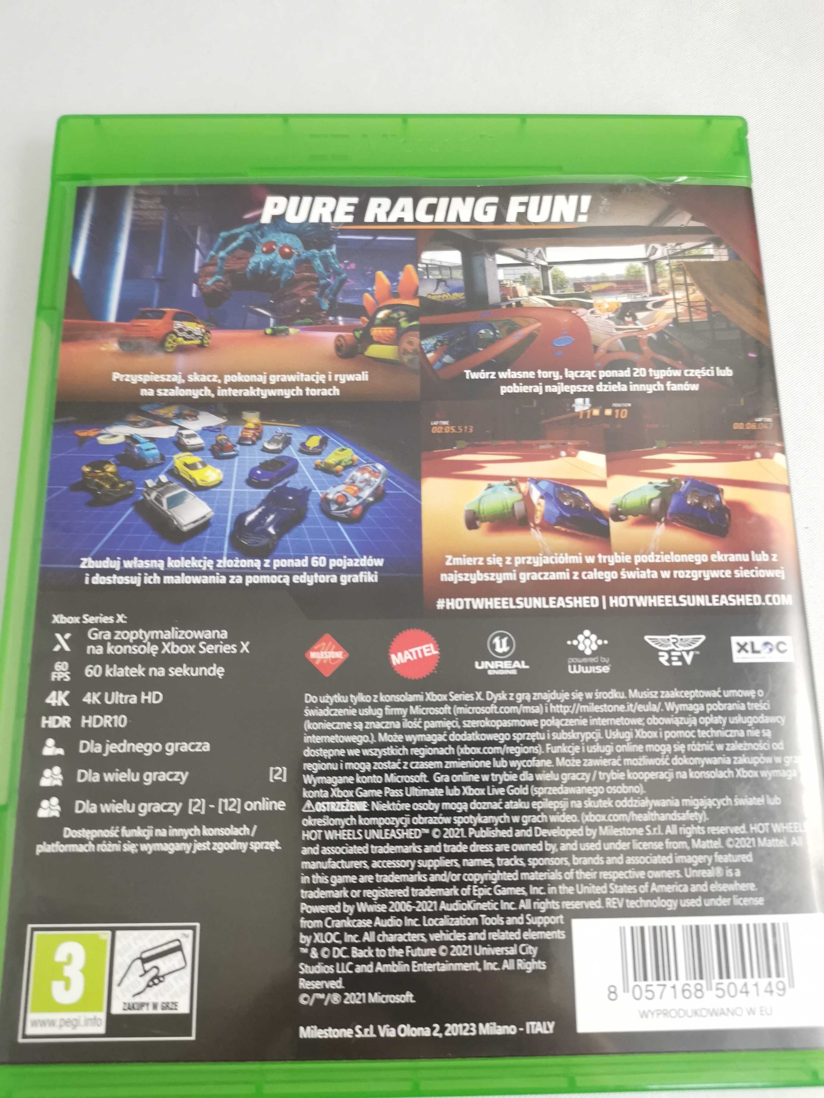 Na Lewara Gra Xbox Series X Hot Wheels Unleashed