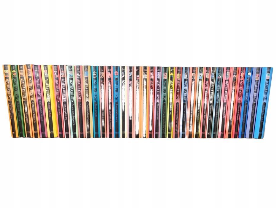 Agatha Christie / Zestaw 36 książek / Hachette