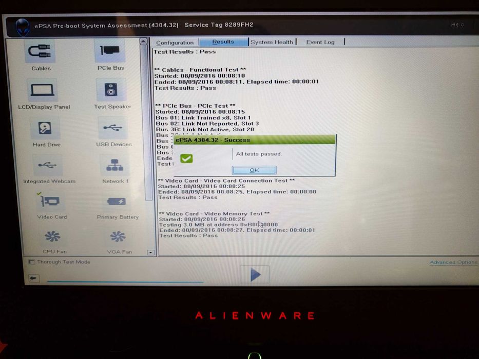 Dell Alienware 15 R3- i7-7700HQ/GTX1070 під ремонт