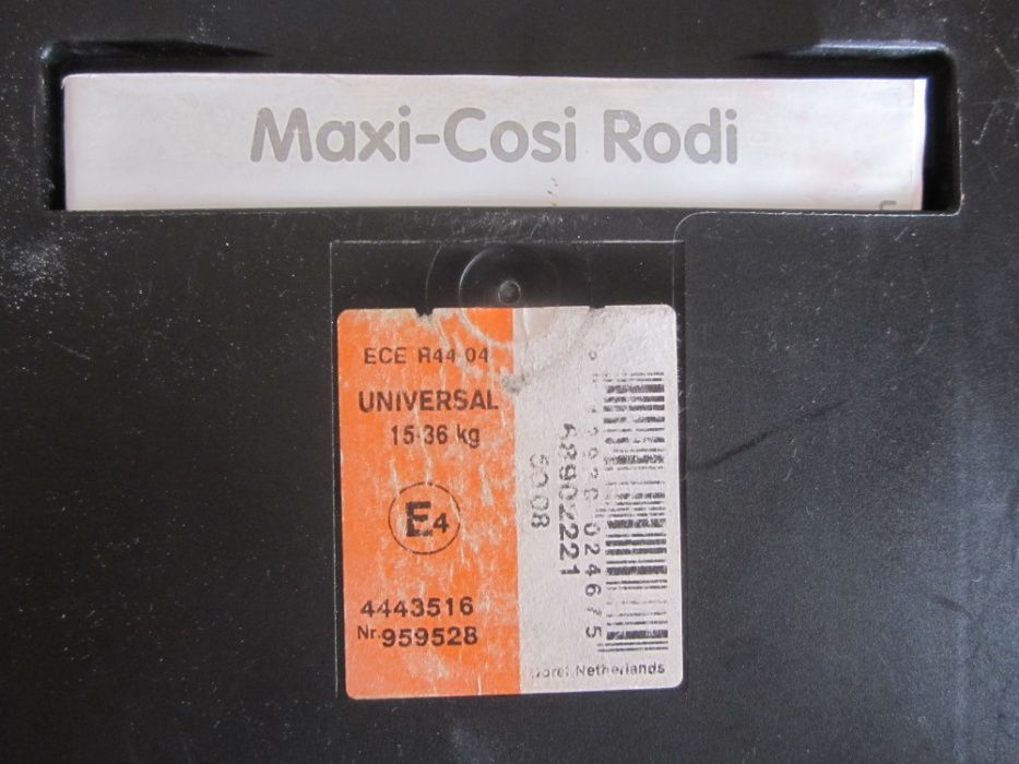 Cadeira Auto Maxi Cosi