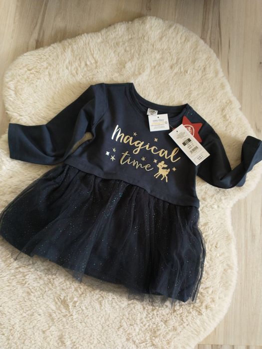 Sukienka świąteczna tiul