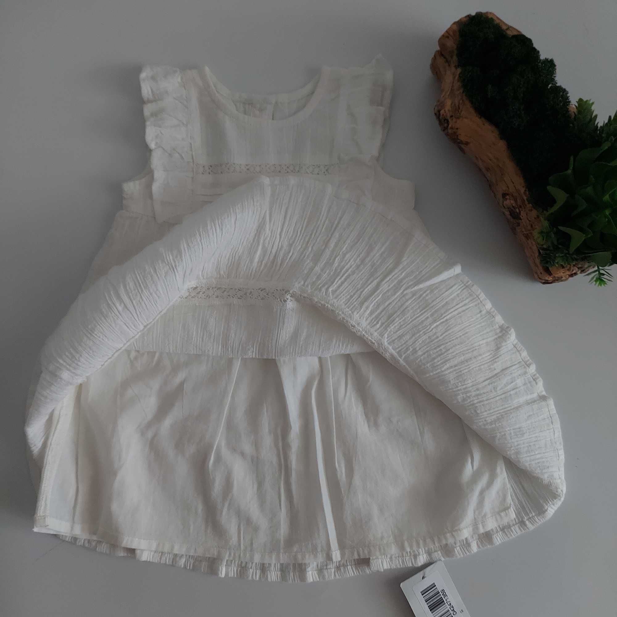 Elegancka sukienka dziewczęca George 6-9 miesięcy 68-74 cm