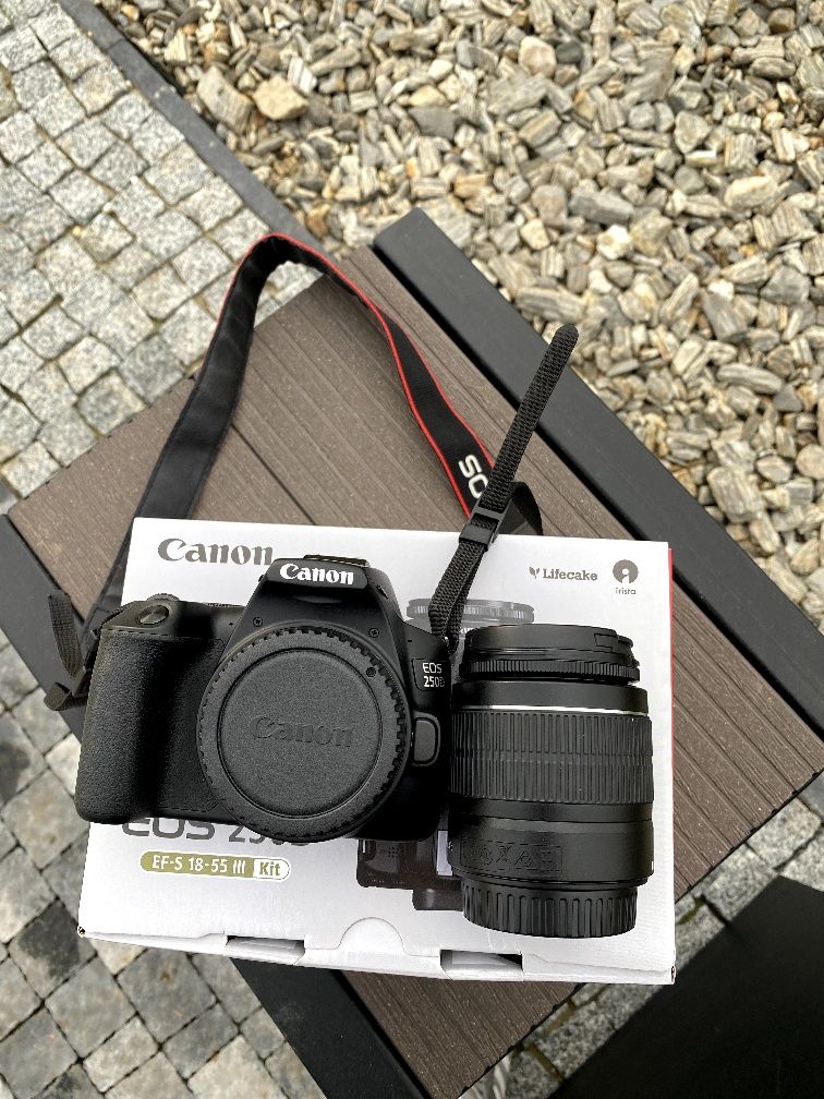 Canon 250d  EF-S 18-55 kit