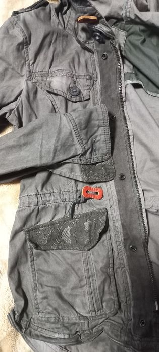 Kurtka damska Khujo antracyt cieniowana rozm. S