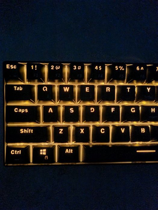 Klawiatura mechaniczna bezpezewodowa
