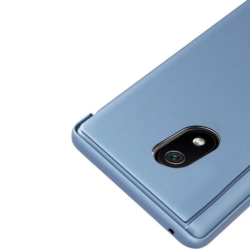 Etui Z Klapką Clear View Case Do Xiaomi Redmi 8A Różowy